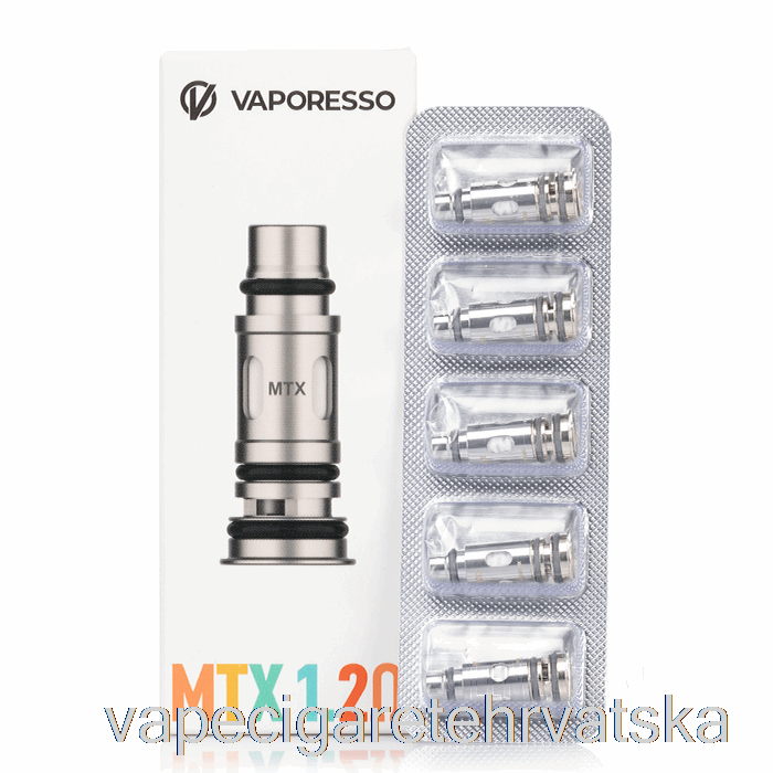 Vape Cigarete Vaporesso Mtx Zamjenske Zavojnice 1.2ohm Mtx Zavojnice